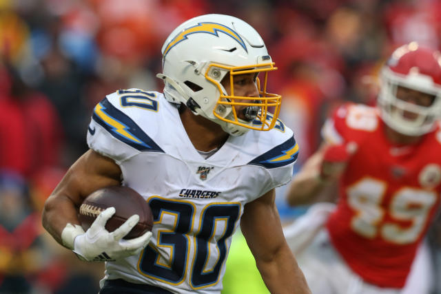 Yahoo PPR Fantasy Football Rankings: Austin Ekeler Vying for