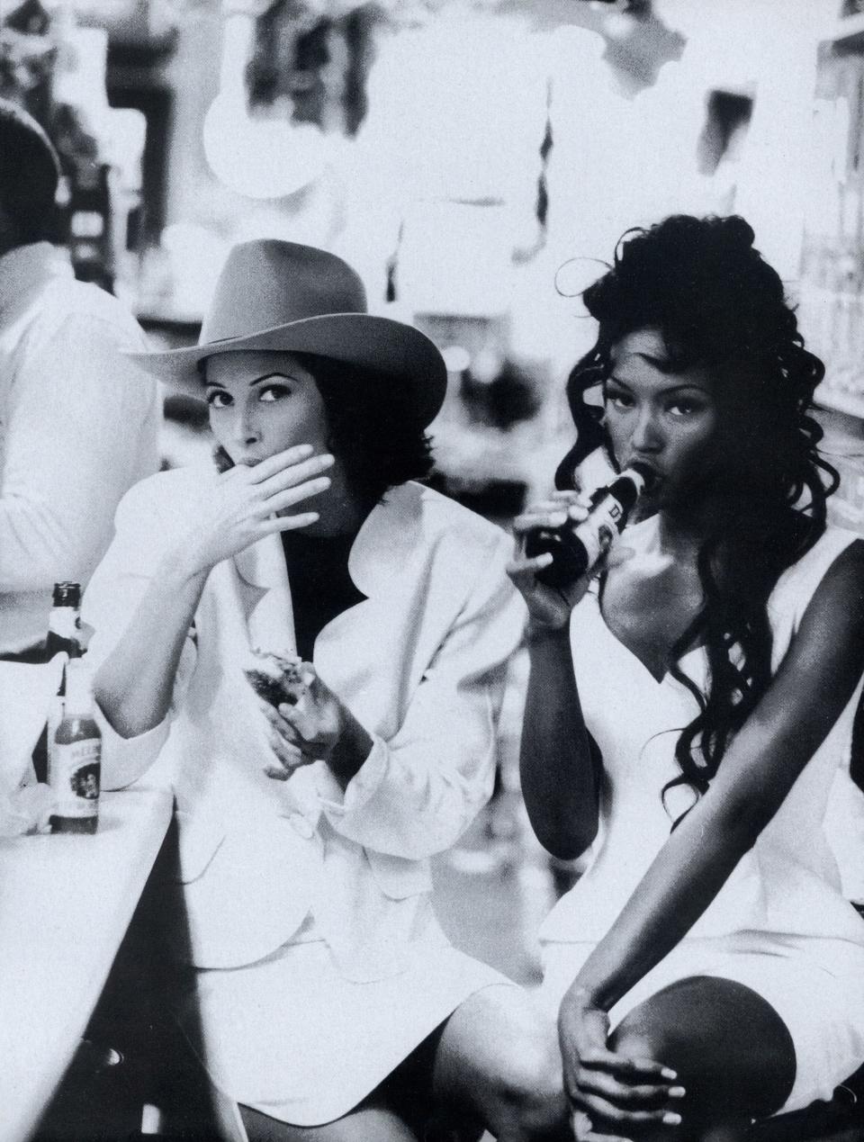 <h1 class="title">Naomi Campbell</h1><cite class="credit">Photographed by Arthur Elgort, <em>Vogue</em>, February 1992</cite>