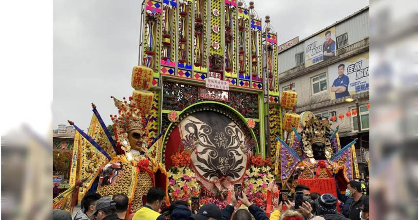 今年特等神豬重達1300台斤。（圖／葉德正攝）