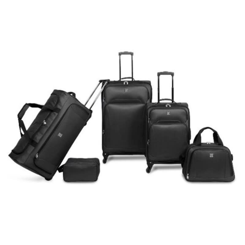 Protege 5 Piece Luggage Set w/ Carry On and Checked Bag (Photo: Walmart)