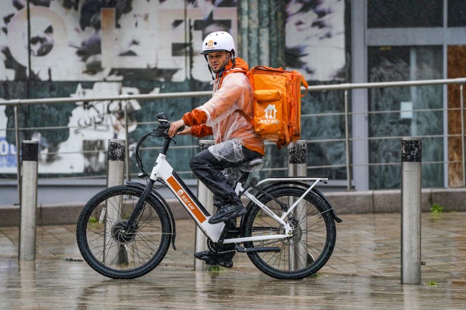 The delivery giant said it would reach profitability sooner than expected (Peter Byrne/PA) (PA Archive)