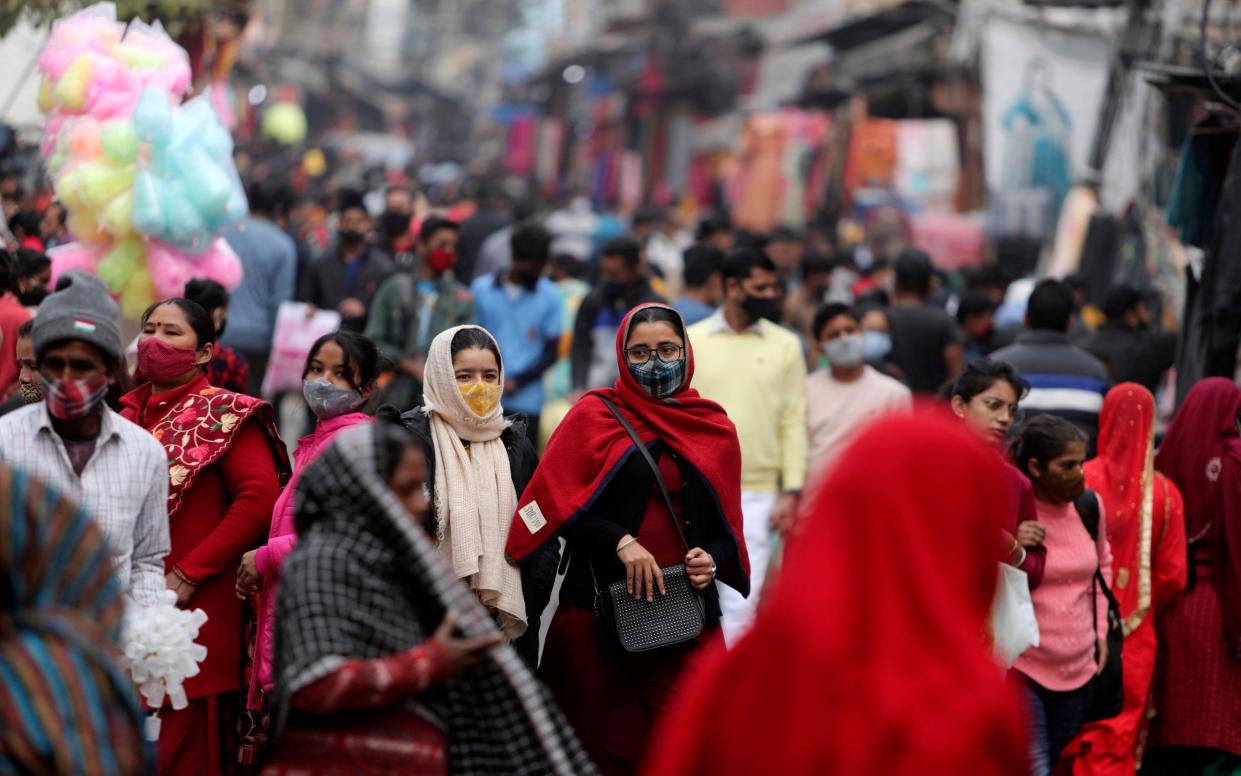 The variant has been detected in several of the country's densely populated megacities, including Delhi, Mumbai, Bengaluru, Jaipur and Pune. - AP Photo/Channi Anand