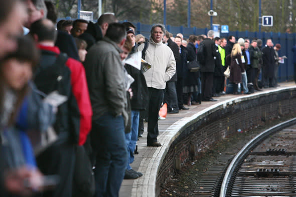 trains to be cancelled or delayed due to wild weather before Christmas