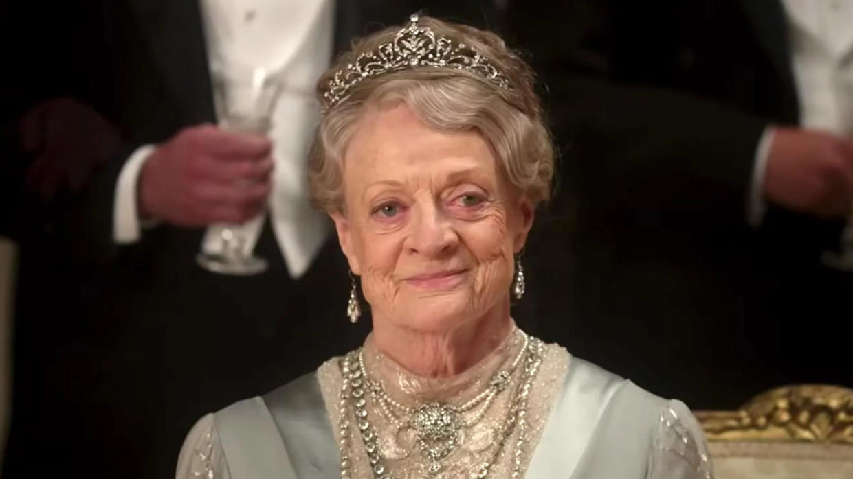Maggie Smith in the 'Downton Abbey' movie. (Credit: Universal/Focus Features)
