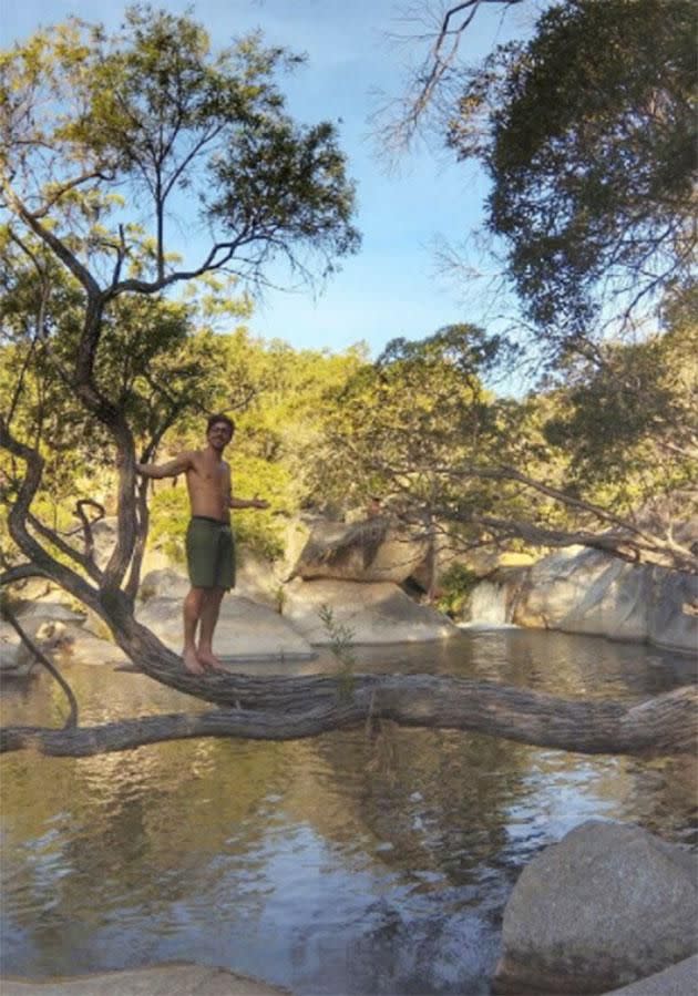 Emerald Creek Falls. Photo: @raphagrando Instagram