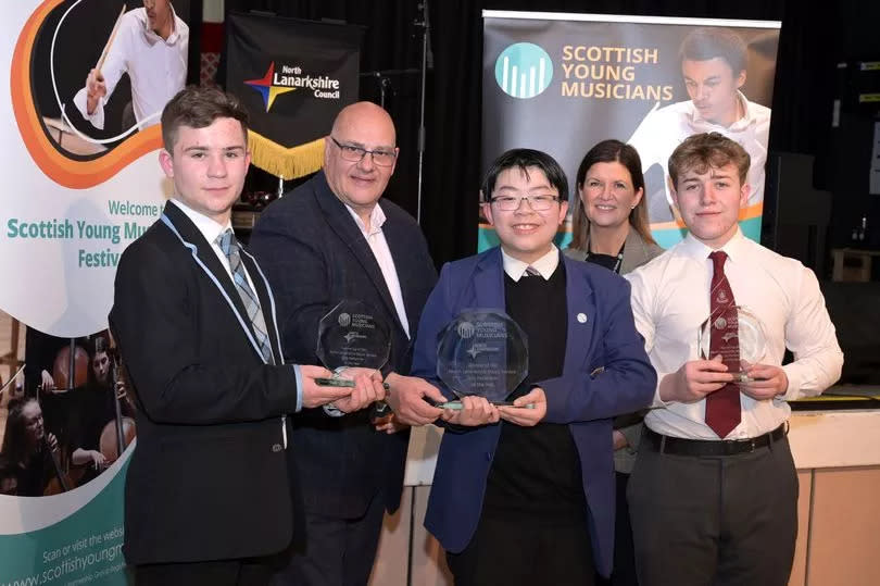 Kurtis Fang was named the overall winner of North Lanarkshire’s Scottish Young Musician-Solo Performer of the Year. -Credit:WSH]