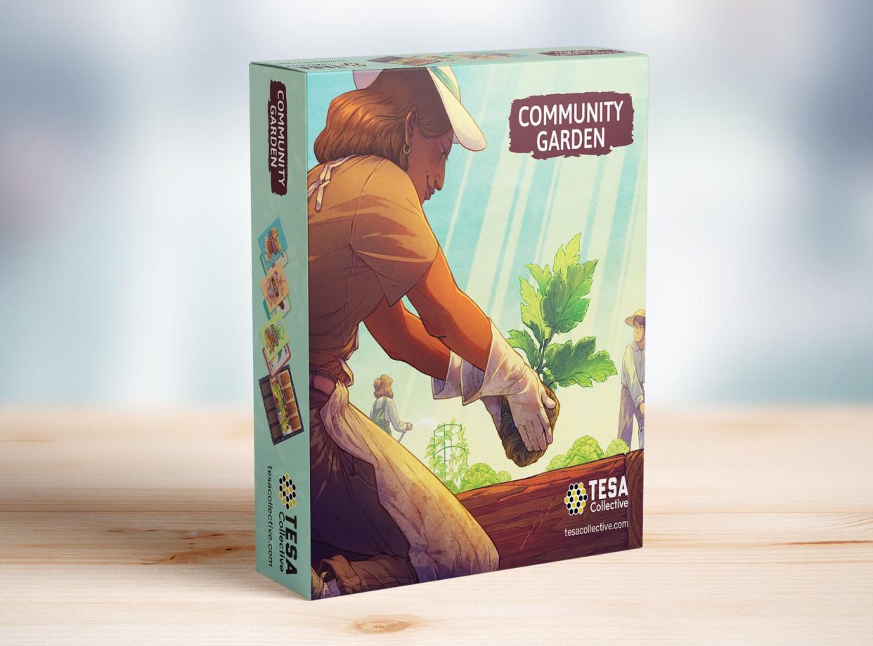 <p><a href="https://store.tesacollective.com/products/community-garden-the-board-game" rel="nofollow noopener" target="_blank" data-ylk="slk:Shop Now;elm:context_link;itc:0;sec:content-canvas" class="link rapid-noclick-resp">Shop Now</a></p><p>Community Garden: The Board Game</p><p>tesacollective.com</p><p>$35.00</p>