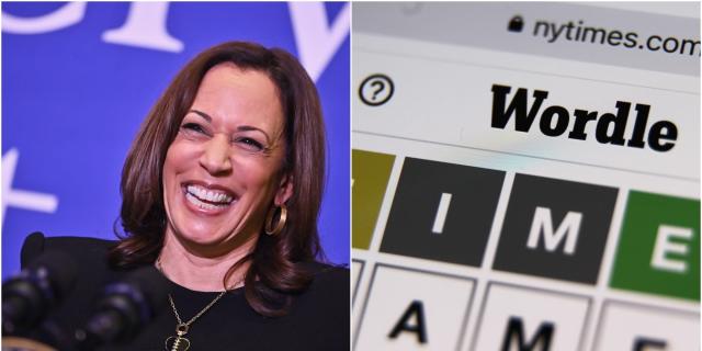 Kamala Harris says she's on a 48-game Wordle streak and uses the same  starting word every day