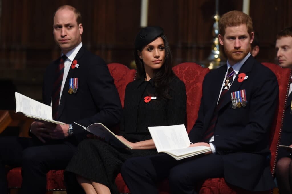 Prince William, Duke of Cambridge, Meghan Markle and Prince Harry