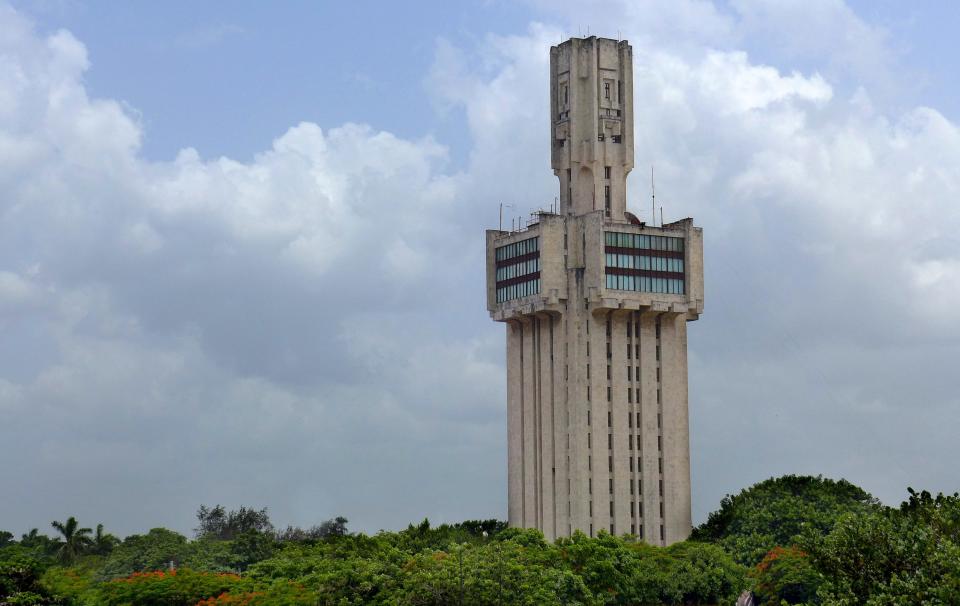 The Russian Embassy in Havana, which was designed by Soviet architect Aleksandr Rochegov, was completed in 1985.