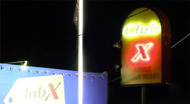 The men allegedly robbed Club X. Source: Channel 7