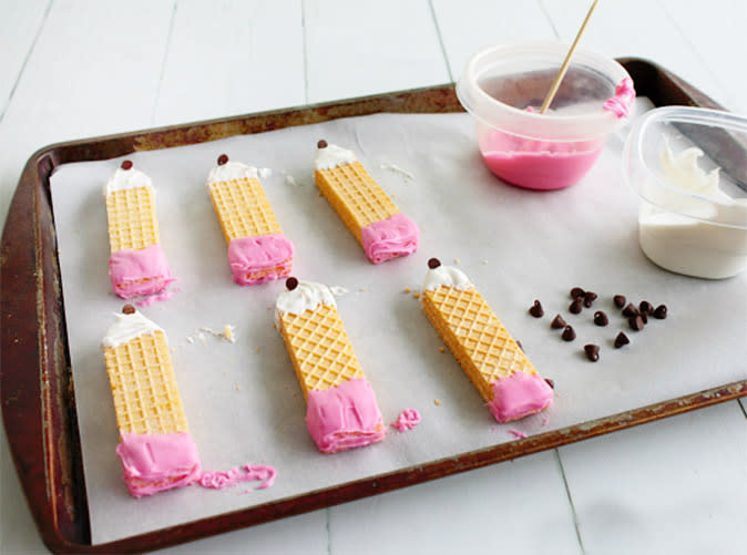 Sugar Wafer Pencil Cookies