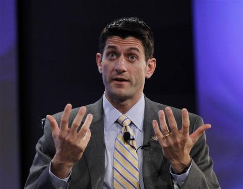 Paul Ryan speaks at the 2011 Fiscal Summit on Solutions for America's future in Washington May 25, 2011.