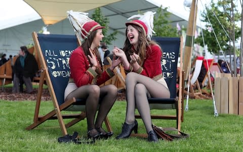Hay festival - Credit: CLARA MOLDEN