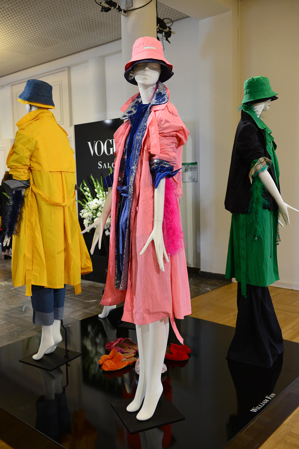 <p>Designs von William Fan. (Bild: Vogue) </p>