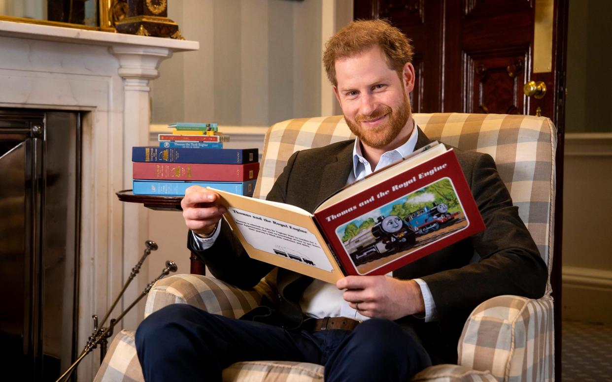 The Duke of Sussex recorded a special introduction for Thomas the Tank Engine's 75th anniversary - Dave Poultney