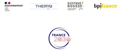 France 2030 THERYQ Gustave Roussy Logo (PRNewsfoto/THERYQ ; Gustave Roussy)