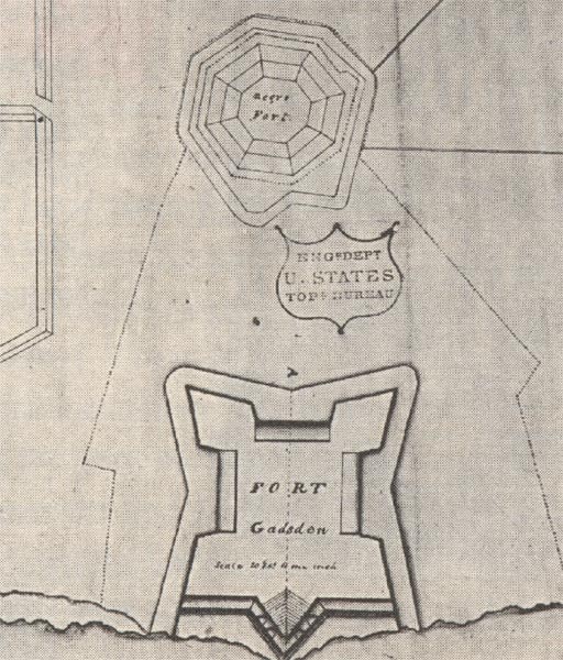 negro fort map