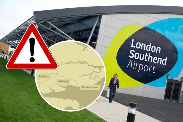 Passengers warned of delays at Southend Airport as 18 hour weather