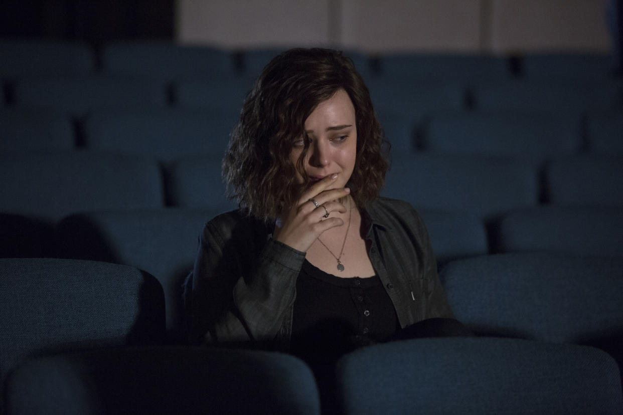 Katherine Langford in Season 1 of <em>13 Reasons Why</em>. (Photo: Beth Dubber/Netflix)