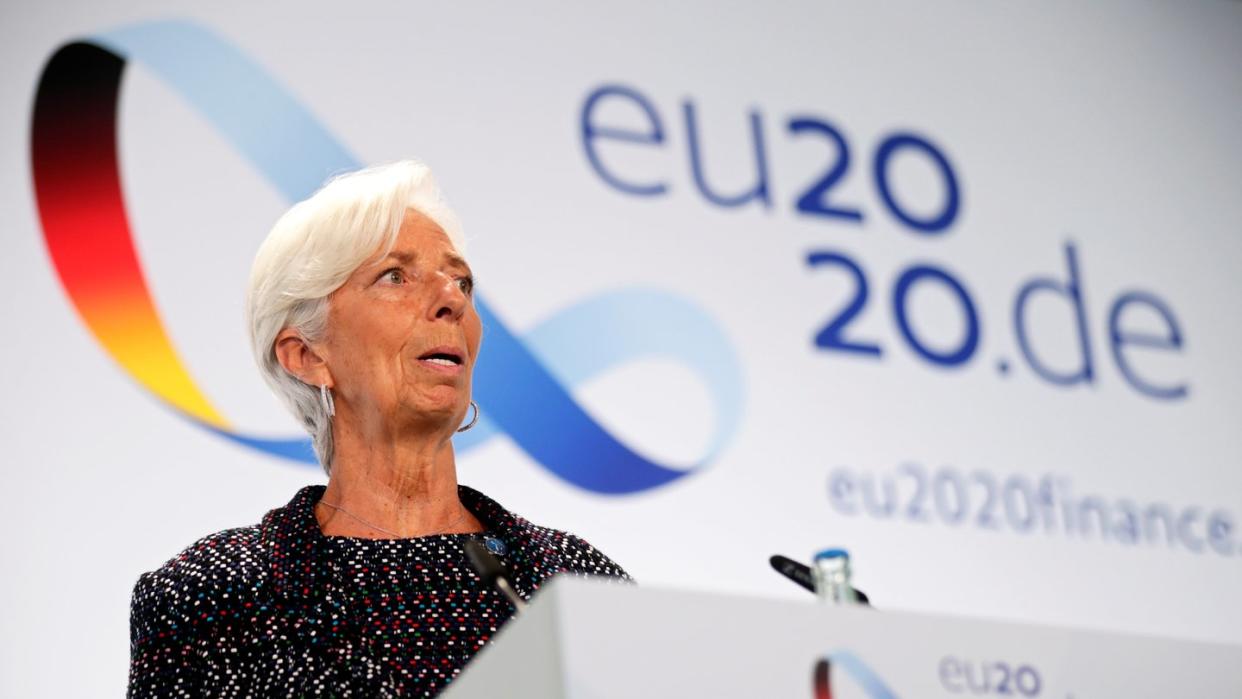 «Die Auswirkungen der Pandemie spürt man weiterhin», sagte die Präsidentin der Europäischen Zentralbank (EZB), Christine Lagarde.