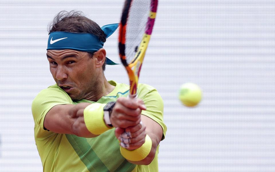 Return of the king: Rafa Nadal made a good start - EPA-EFE/Shutterstock