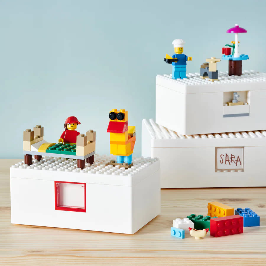 Bygglek 201-piece Lego brick set, $24.90 (Photo: IKEA)