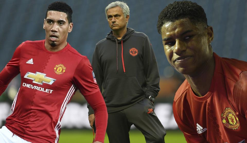 Chris Smalling and Marcus Rashford could turn out to be key men in Jose Mourinho's United career 