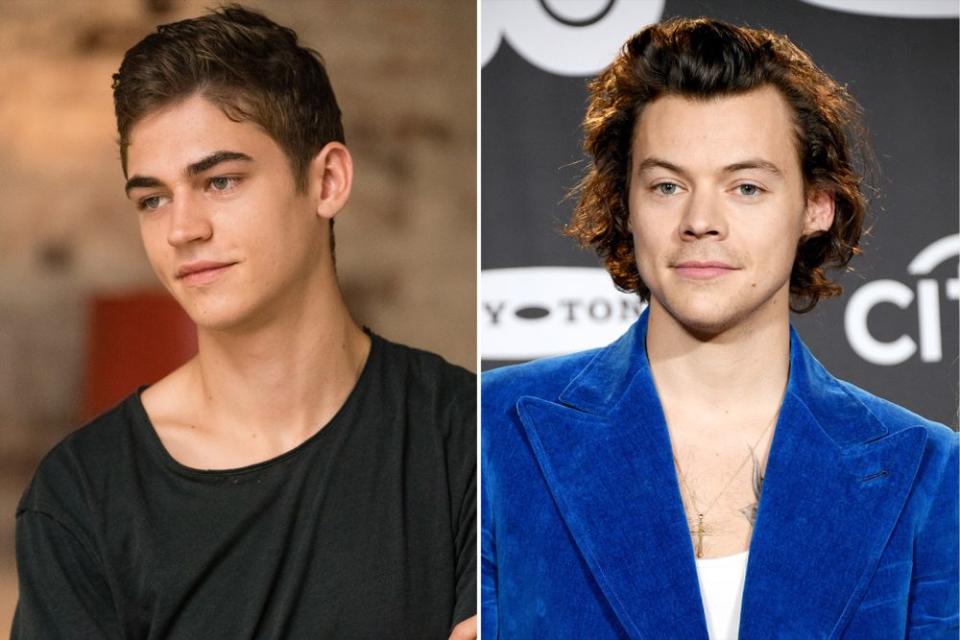 Hero Fiennes-Tiffin in After, Harry styles | Aviron Picture; Dia Dipasupil/FilmMagic