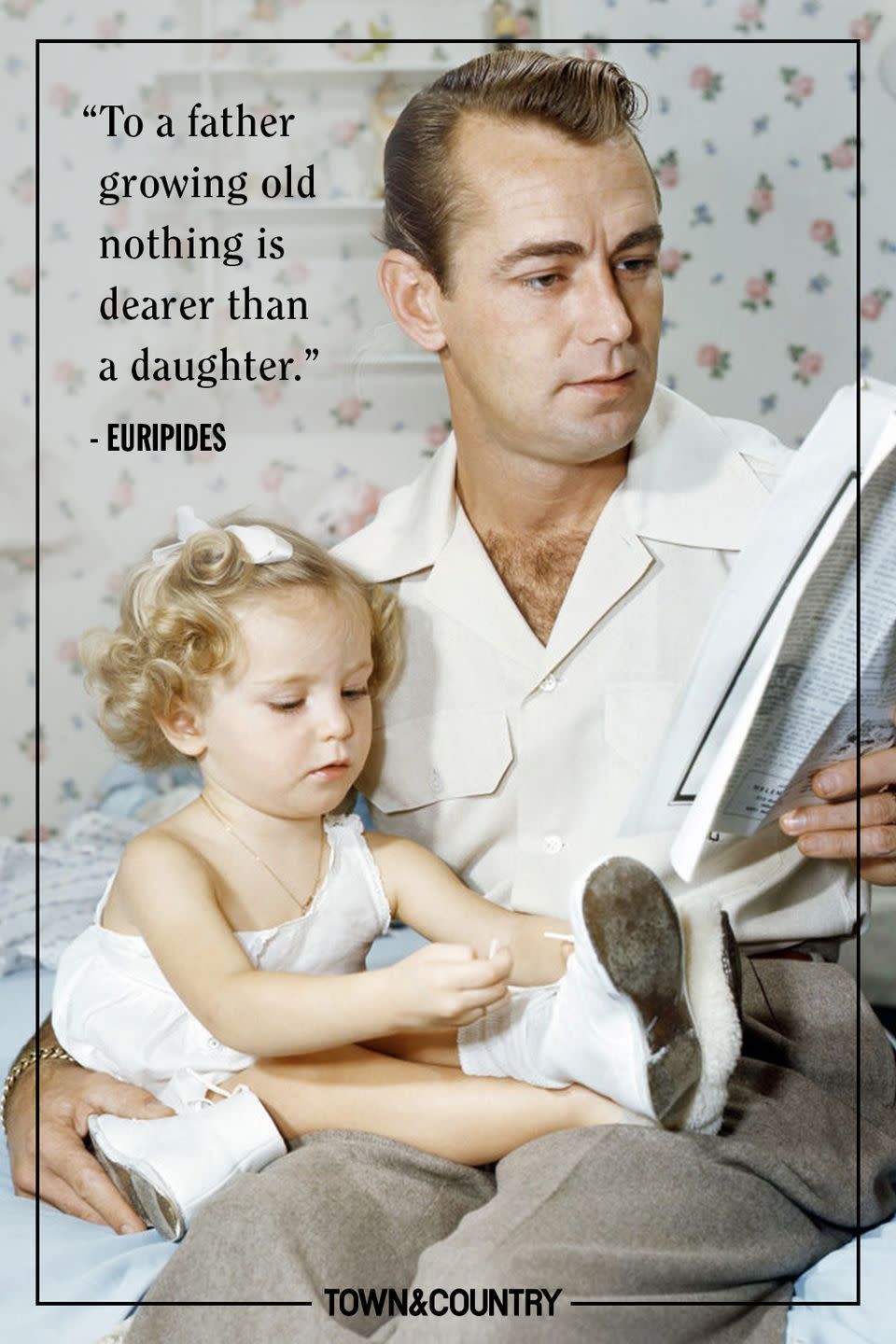 father's day quote vintage dad