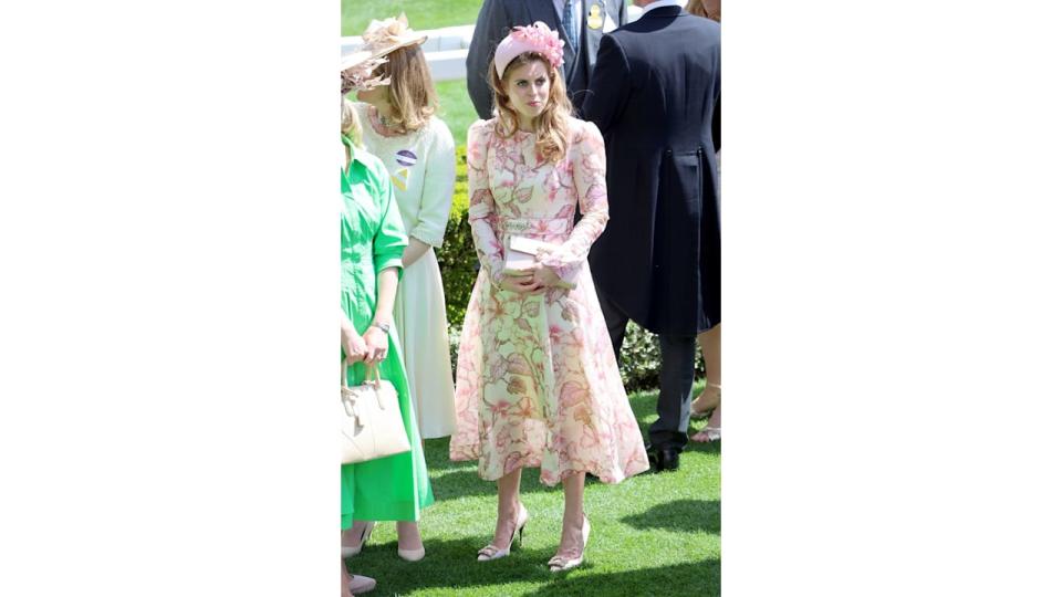 Princess Beatrice wore her aunt's dress