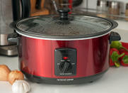 <body> <p>An old slow cooker filled with water makes a great <a rel="nofollow noopener" href=" http://www.bobvila.com/articles/best-room-humidifier/?bv=yahoo" target="_blank" data-ylk="slk:humidifier;elm:context_link;itc:0;sec:content-canvas" class="link ">humidifier</a>—a must-have during the dry months of winter. Fill the pot about three-quarters full with hot water, cover with the lid, and turn the appliance to its highest setting. After 15 minutes, remove the lid and let the steam saturate your indoor air. </p> <p><strong>Related: <a rel="nofollow noopener" href=" http://www.bobvila.com/slideshow/combat-dry-winter-air-with-7-tips-and-tricks-48351?#.WEBlbaIrJE4?bv=yahoo" target="_blank" data-ylk="slk:Combat Dry Winter Air with 7 Tips and Tricks;elm:context_link;itc:0;sec:content-canvas" class="link ">Combat Dry Winter Air with 7 Tips and Tricks</a> </strong> </p> </body>