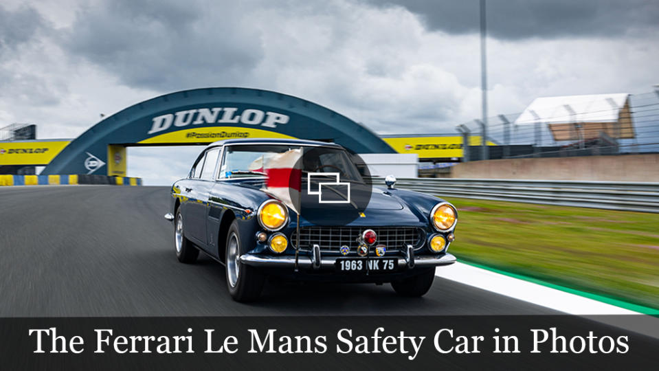 The 1963 Ferrari 250 GTE Le Mans Safety Car in Photos