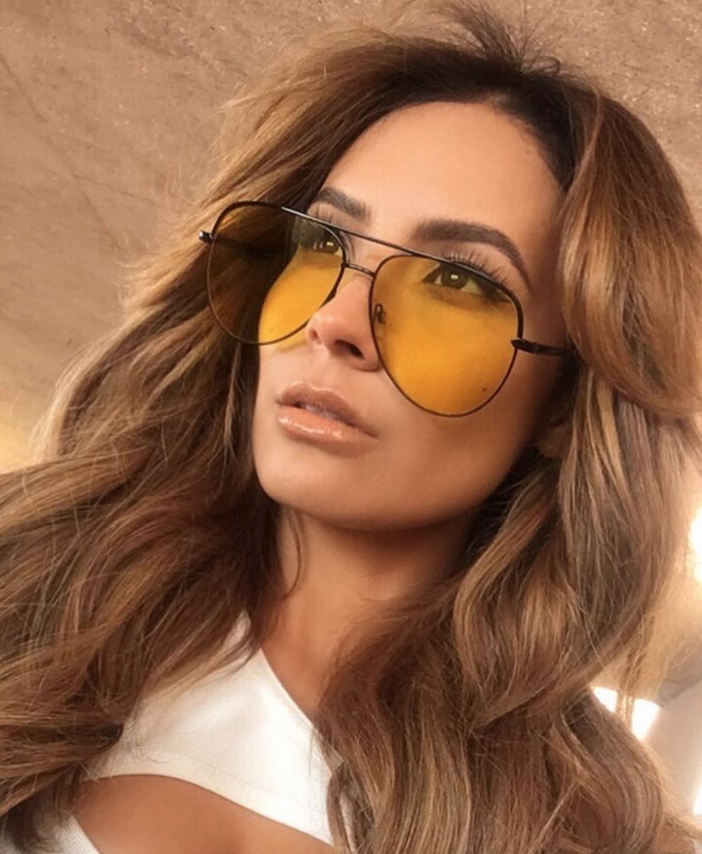 Desi Perkins’s new Sahara sunglasses collection with Quay Australia is giving us heart-eyes