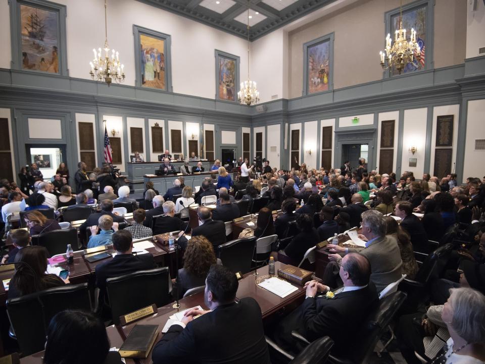 Legislative Hall in Dover.