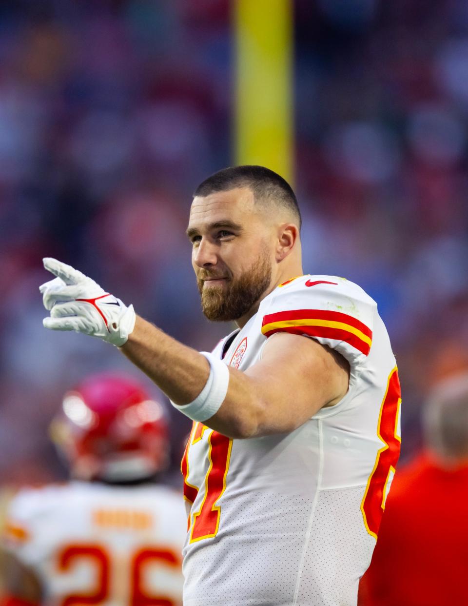 Kansas City Chiefs tight end and Cincinnati Bearcats alum Travis Kelce will host NBC's "Saturday Night Live" March 4.