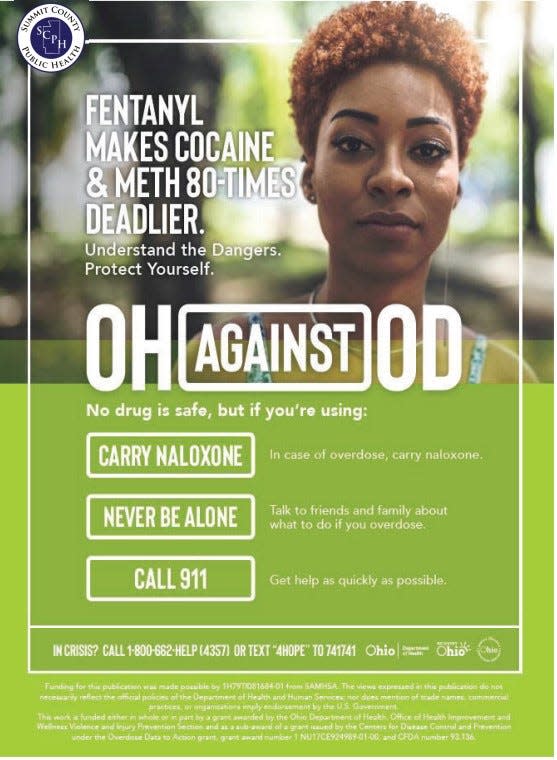 Summit County health officials are working with African American leaders, the faith community and barber shops, trying to inform residents about fentanyl, addiction, recovery and safety as the overdose rate surges in the Black community.
(Photo: Summit County Public Health Department)