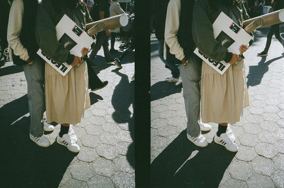 Packer, Adidas Forum Low, New York City, Union Square Greenmarket.