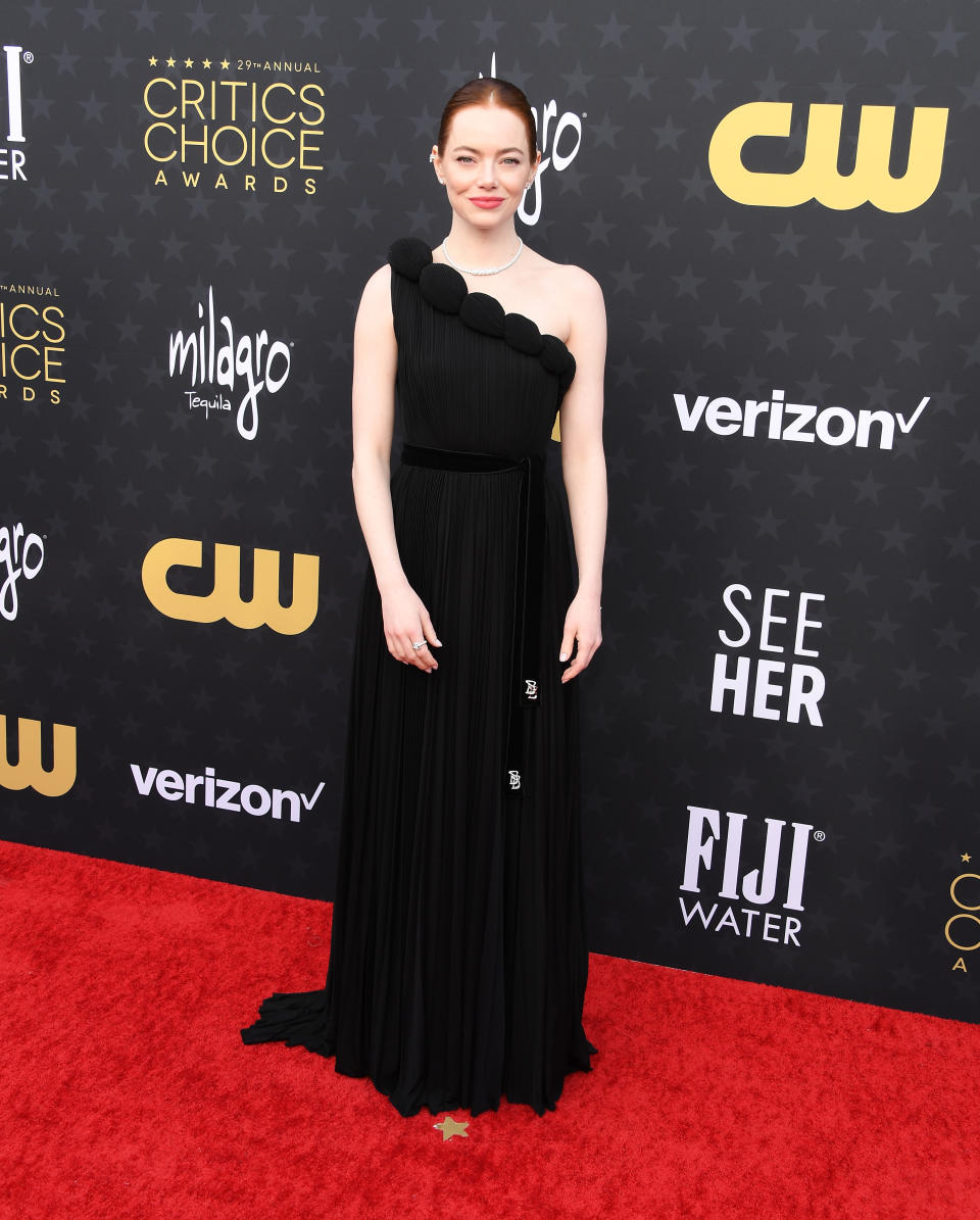 The best red carpet looks at the 2024 Critics' Choice Awards.