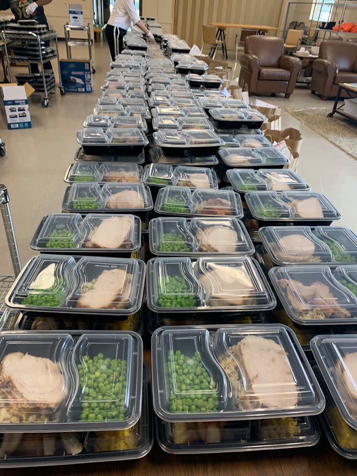 Mobile Meals is now sending out frozen meals once a week instead of daily deliveries in an effort to limit contact between volunteers and clients. (Photo: Mobile Meals)