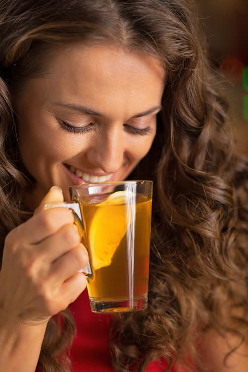 Infusiones de jengibre Pompadour contra el cáncer de colon