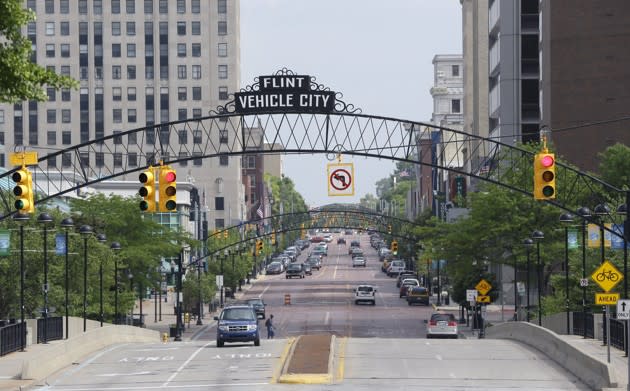 Downtown Flint (Carlos Osorio/AP)