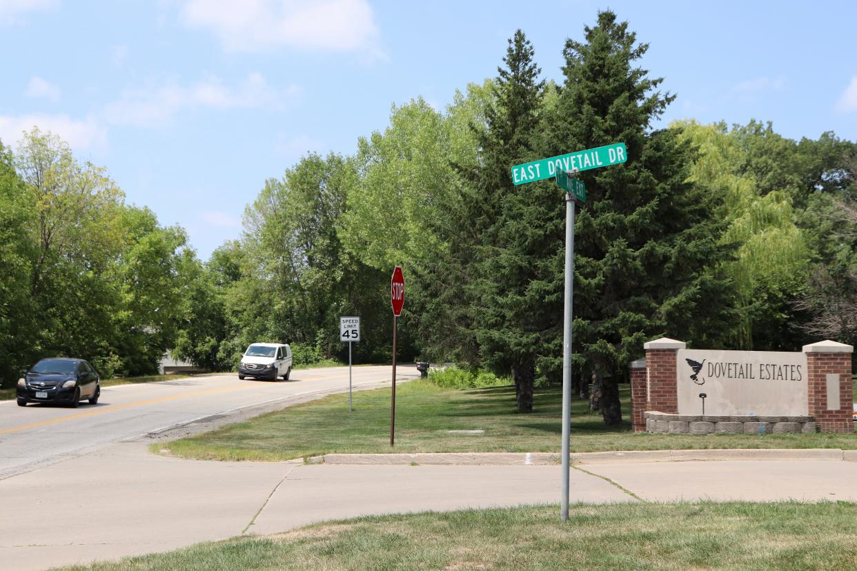 The Coralville City Council unanimously approved a 10-mile-an-hour speed limit reduction near the intersection of First Avenue and East Dovetail Drive during Tuesday's meeting, after residents expressed concerns for blind corners and new development.