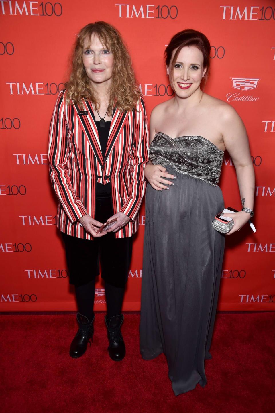 <div class="inline-image__caption"><p>Mia Farrow and Dylan Farrow attend 2016 Time 100 Gala, Time's Most Influential People In The World red carpet at Jazz At Lincoln Center at the Times Warner Center on April 26, 2016, in New York City.</p></div> <div class="inline-image__credit">Dimitrios Kambouris/Getty</div>