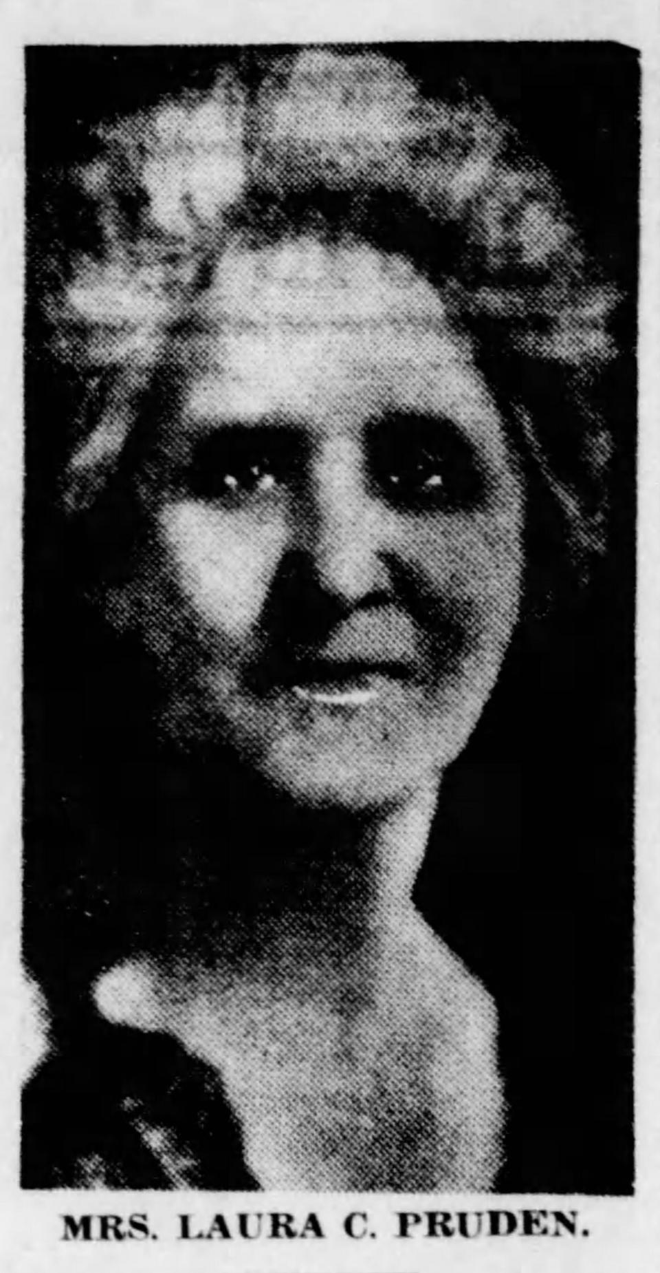 Spiritualist and medium Laura Pruden of Price Hill was noted for her slate writing, in which she claimed to communicate with the dead.
