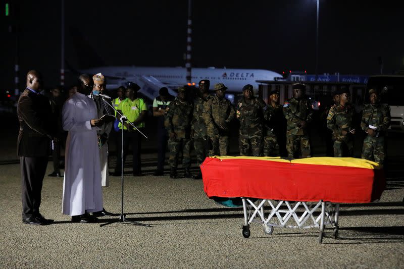 Soccer-Ghana winger Atsu's body arrives in Accra