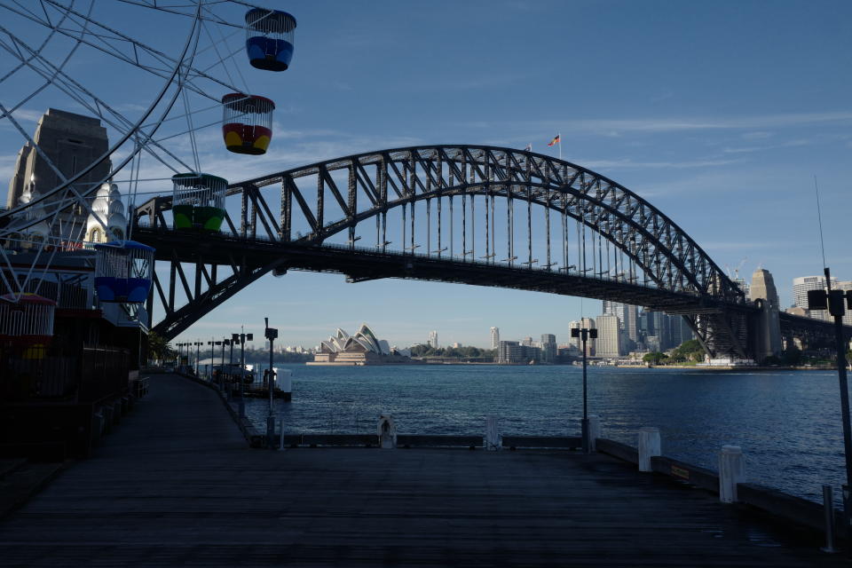 Sydney's Covid-19 outbreak grew by 38 on Thursday. Source: Getty Images 