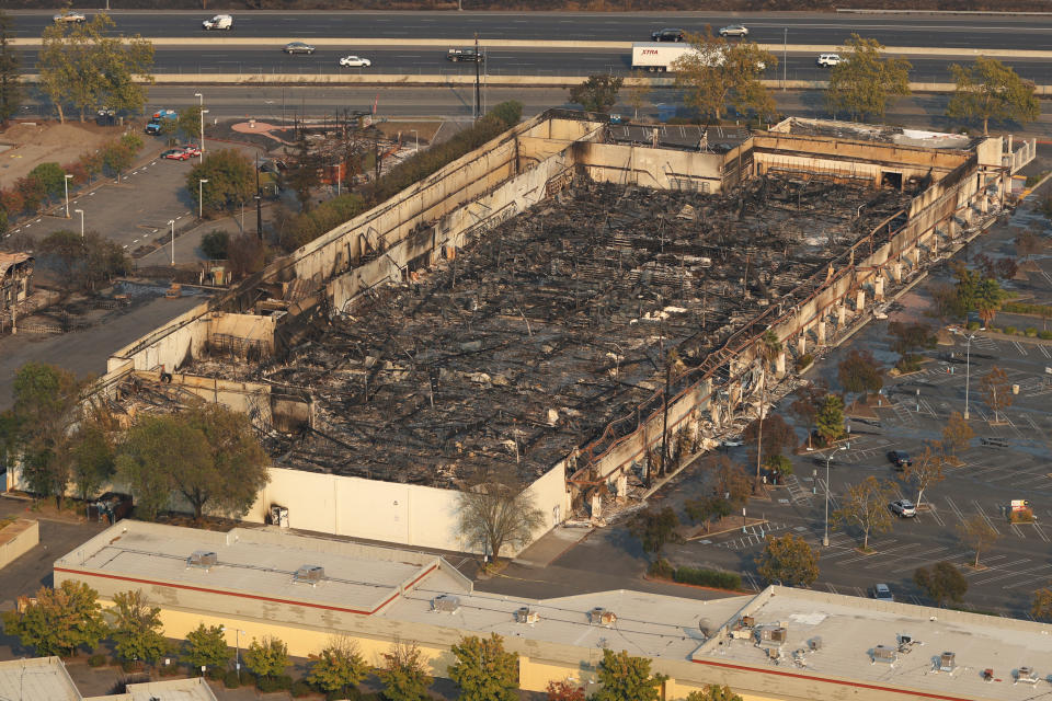 Tubbs Fire aftermath in Santa Rosa