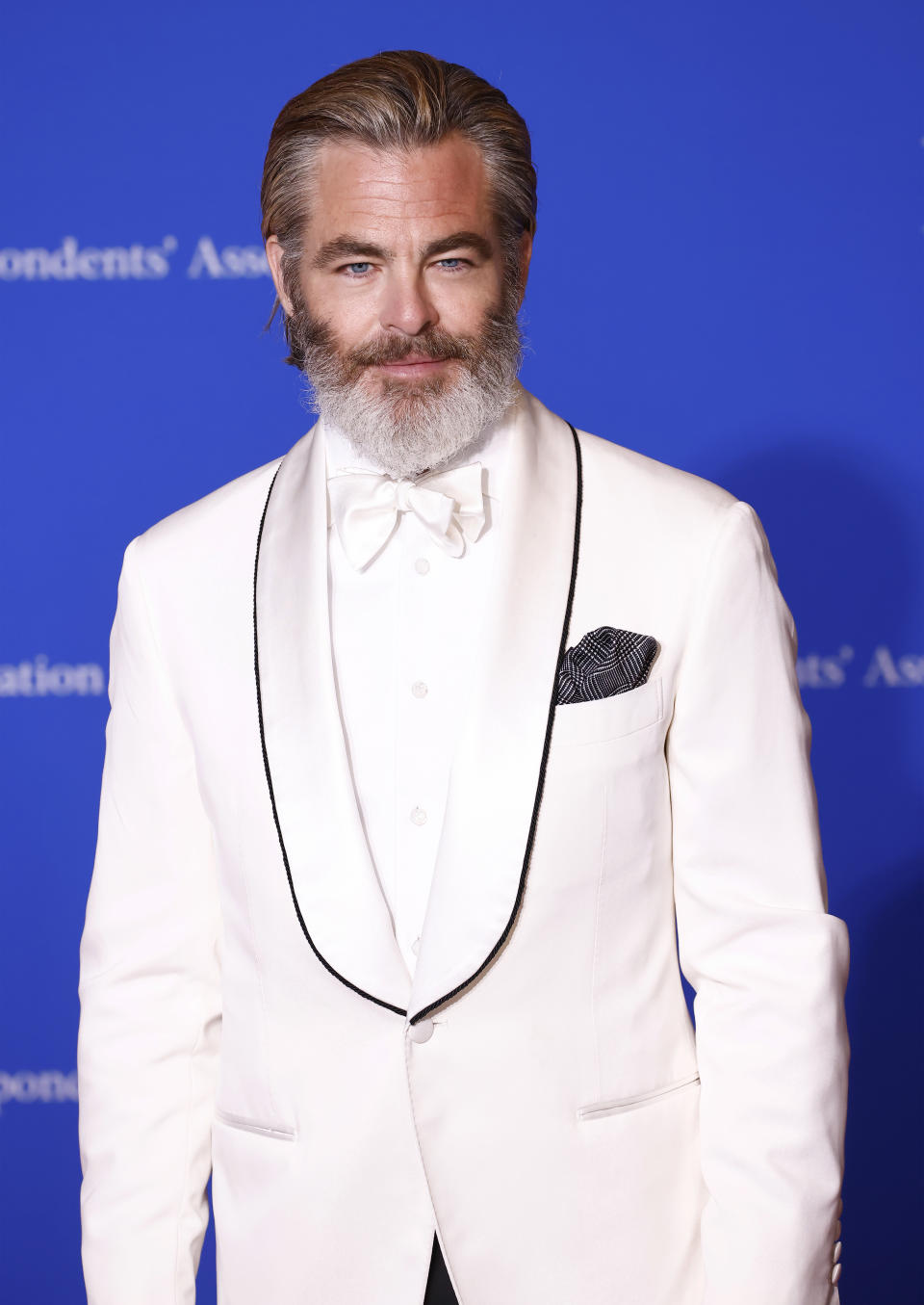 WASHINGTON, DC - APRIL 27: Chris Pine attends the 2024 White House Correspondents' Dinner at The Washington Hilton on April 27, 2024 in Washington, DC. (Photo by Paul Morigi/Getty Images)