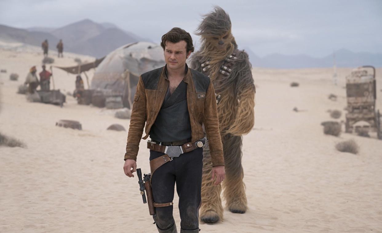 <em>Solo: A Star Wars Story</em> features several classic characters, including one big surprise return. (Photo: Lucasfilm)